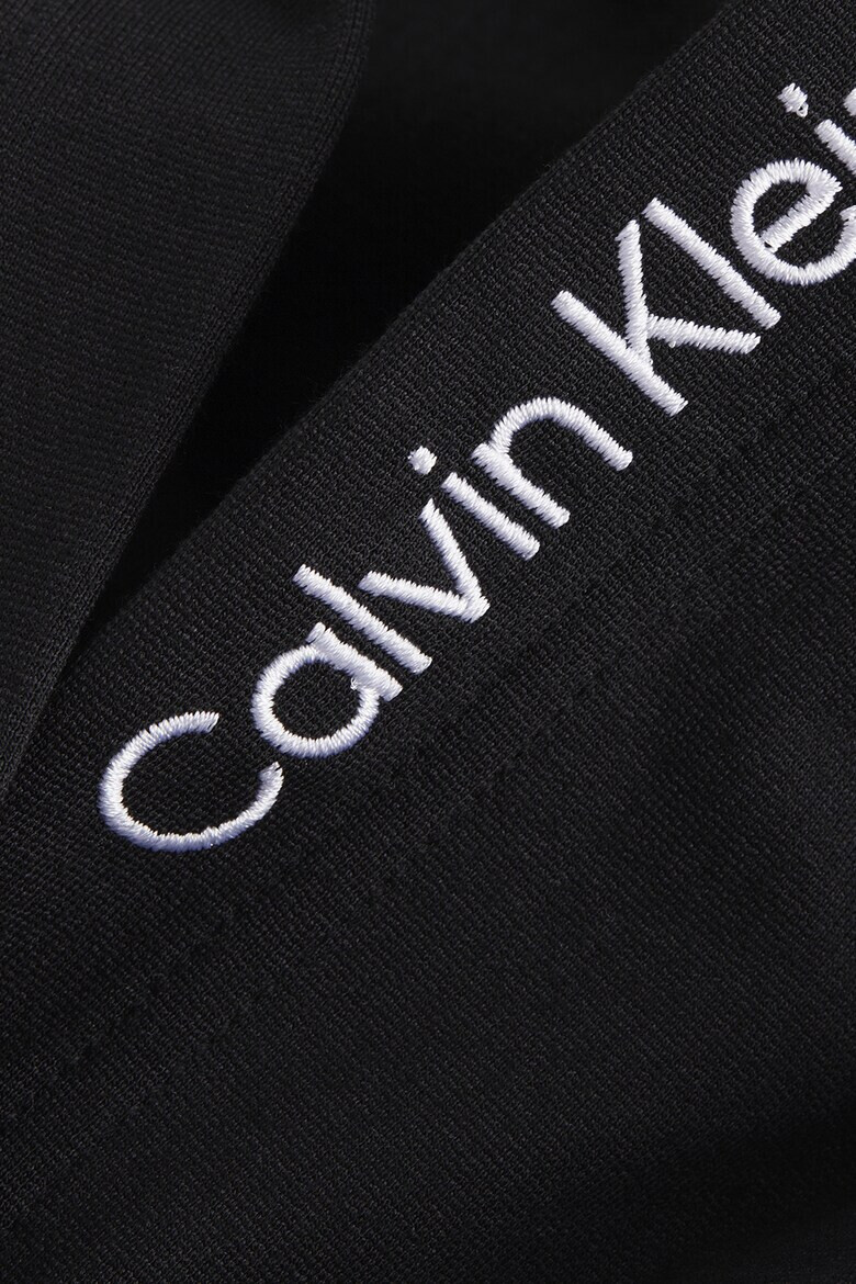 CALVIN KLEIN JEANS Късо худи с еластичен подгъв - Pepit.bg