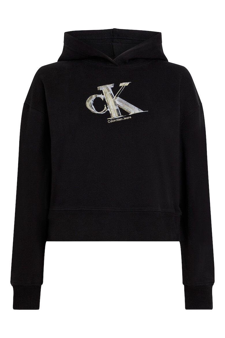 CALVIN KLEIN JEANS Памучно худи с лого - Pepit.bg