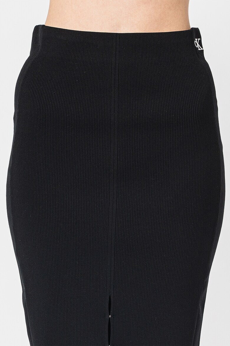 CALVIN KLEIN JEANS Пола с преден шлиц - Pepit.bg
