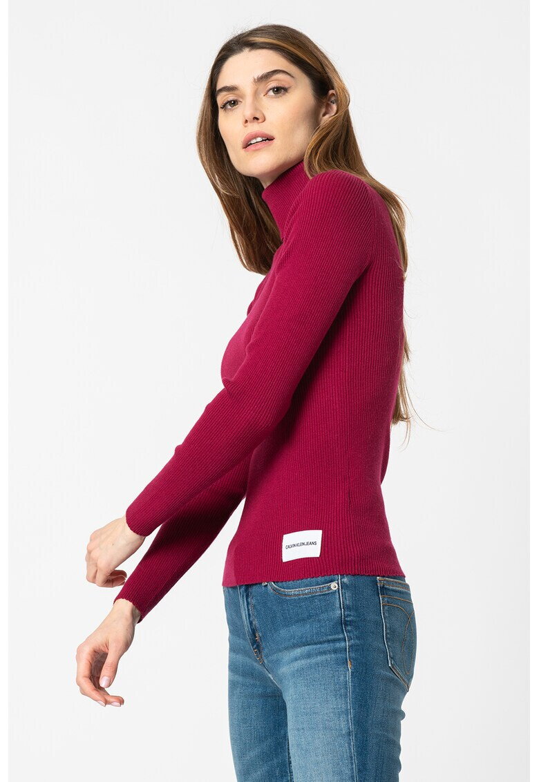 CALVIN KLEIN JEANS Поло с вълна - Pepit.bg
