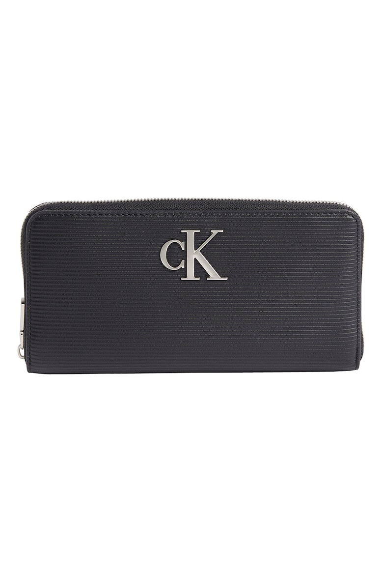 CALVIN KLEIN JEANS Портфейл Minimal Monogram с цип - Pepit.bg