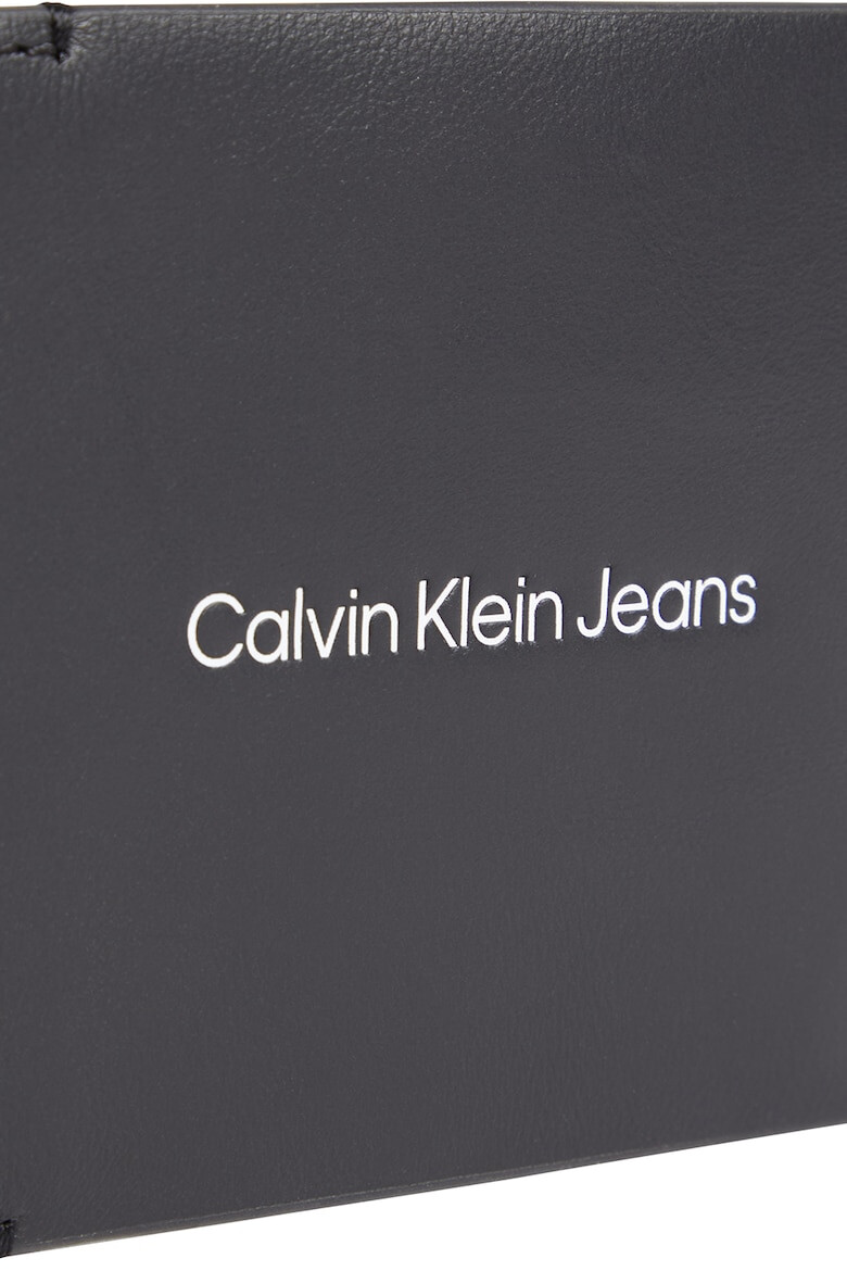 CALVIN KLEIN JEANS Портфейл от кожа с лого - Pepit.bg