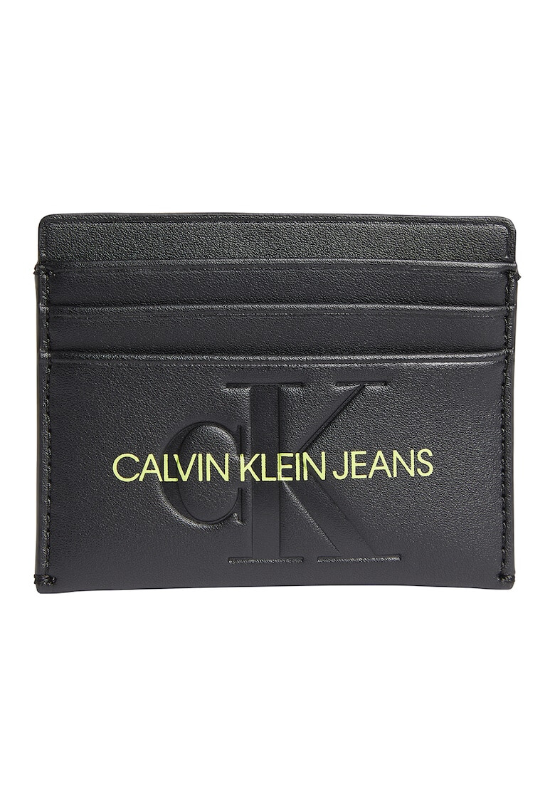 CALVIN KLEIN JEANS Портфейл от еко кожа с лого - Pepit.bg