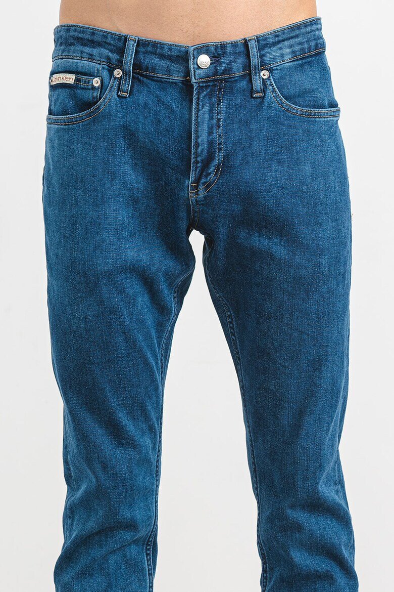 CALVIN KLEIN JEANS Прави дънки - Син - Pepit.bg