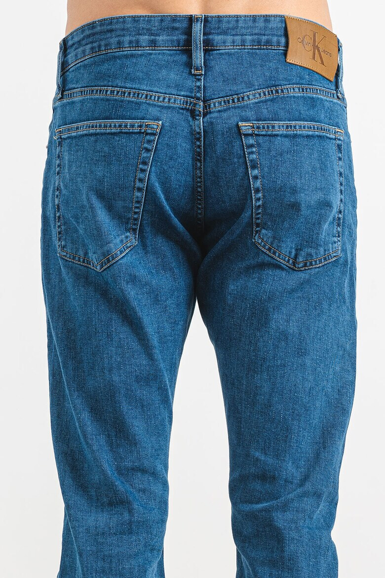 CALVIN KLEIN JEANS Прави дънки - Син - Pepit.bg