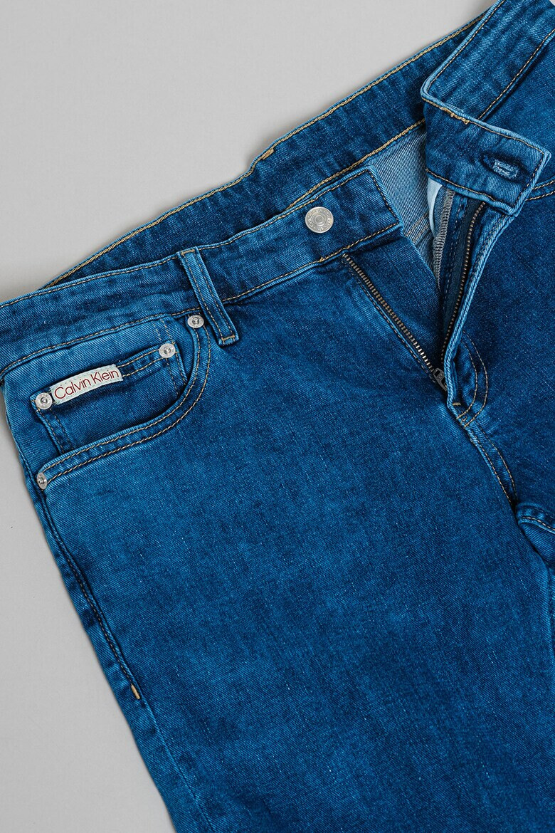 CALVIN KLEIN JEANS Прави дънки - Син - Pepit.bg