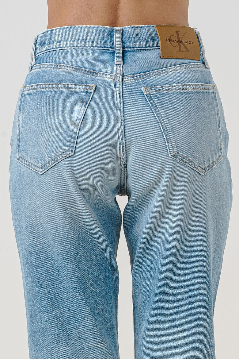 CALVIN KLEIN JEANS Прави дънки деграде - Светлосин меланж - Pepit.bg