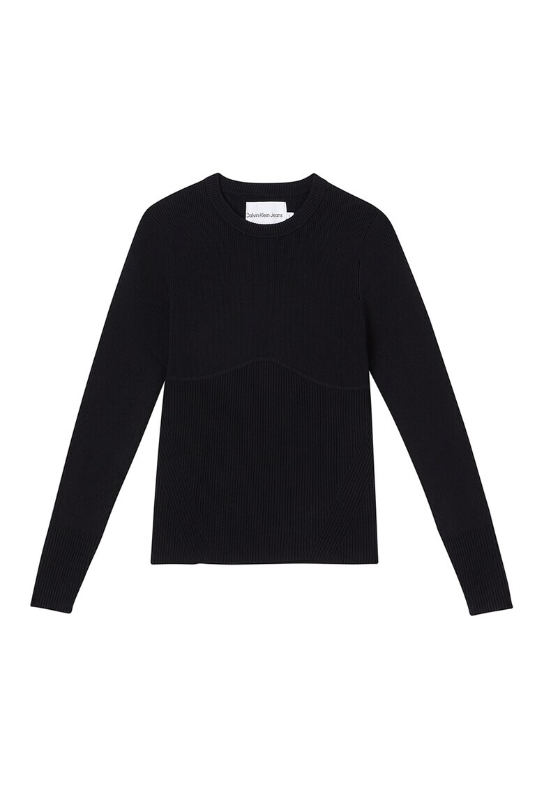 CALVIN KLEIN JEANS Пуловер с лиосел - Pepit.bg