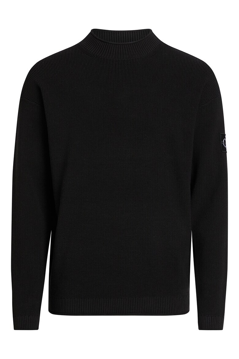 CALVIN KLEIN JEANS Рипсен пуловер - Pepit.bg