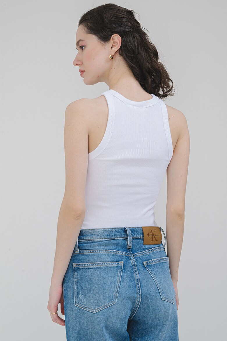 CALVIN KLEIN JEANS Рипсен топ - Pepit.bg