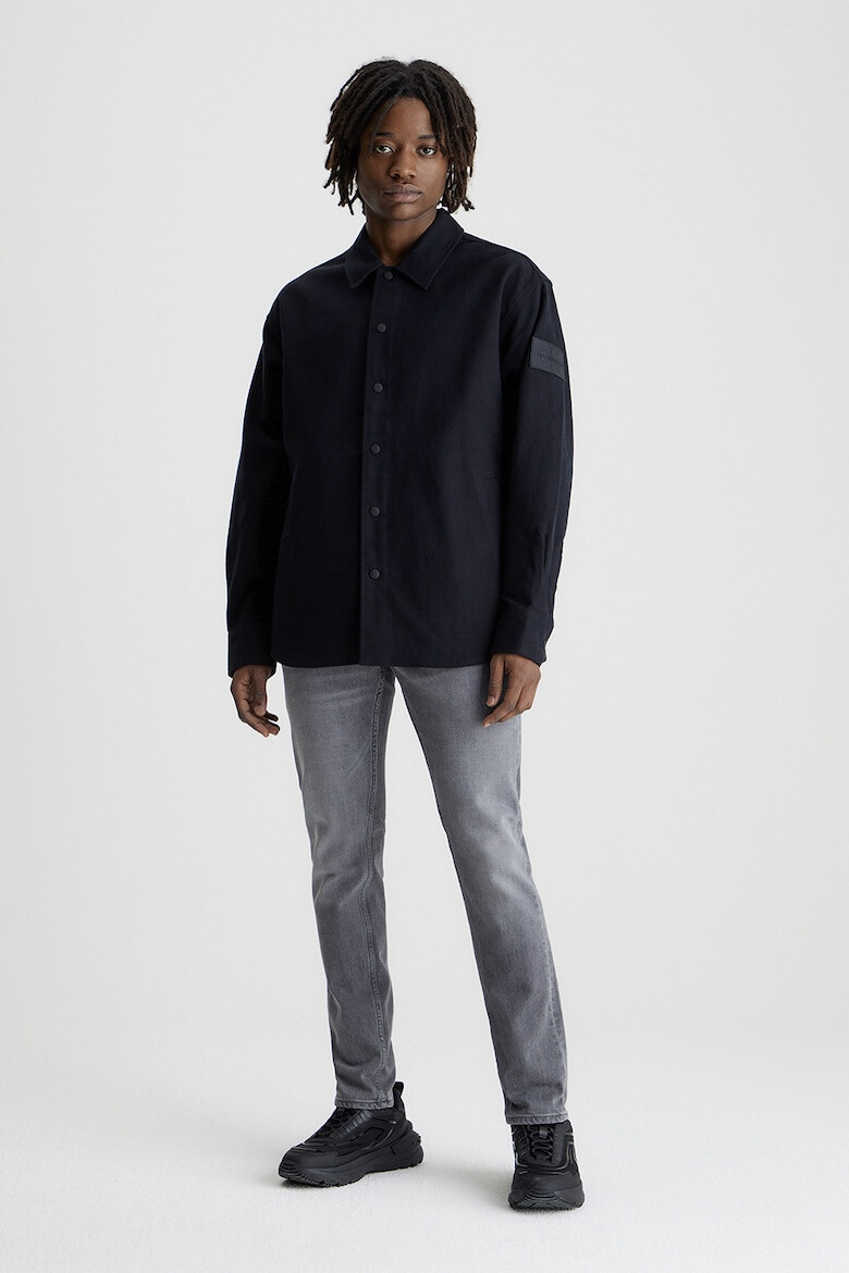CALVIN KLEIN JEANS Риза с капси - Pepit.bg