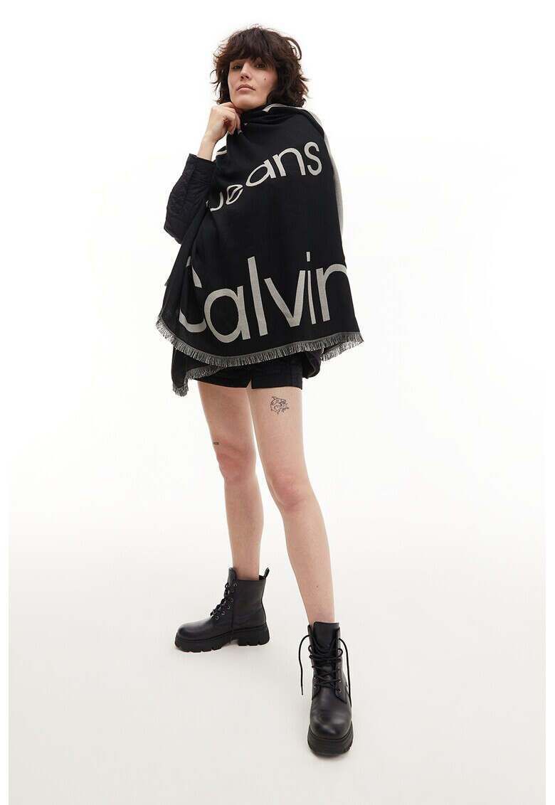 CALVIN KLEIN JEANS Шал Blanket с лого - Pepit.bg