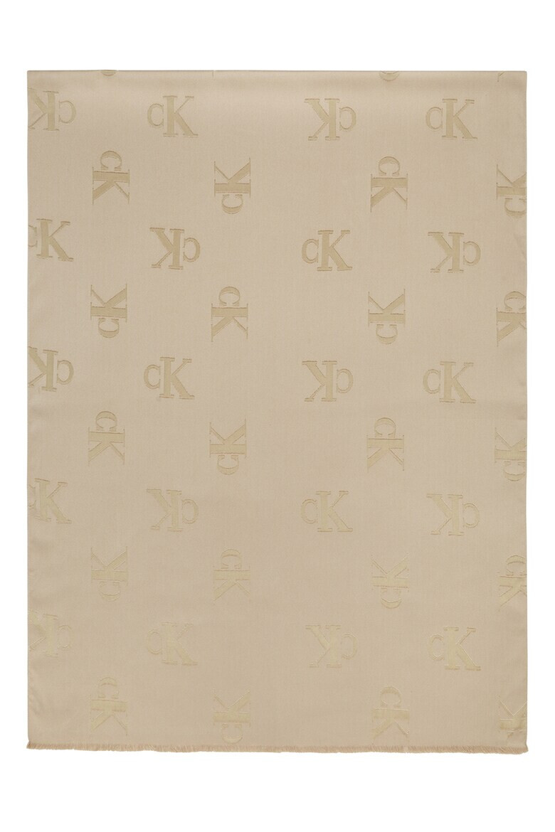 CALVIN KLEIN JEANS Шал с модал и лого - Pepit.bg