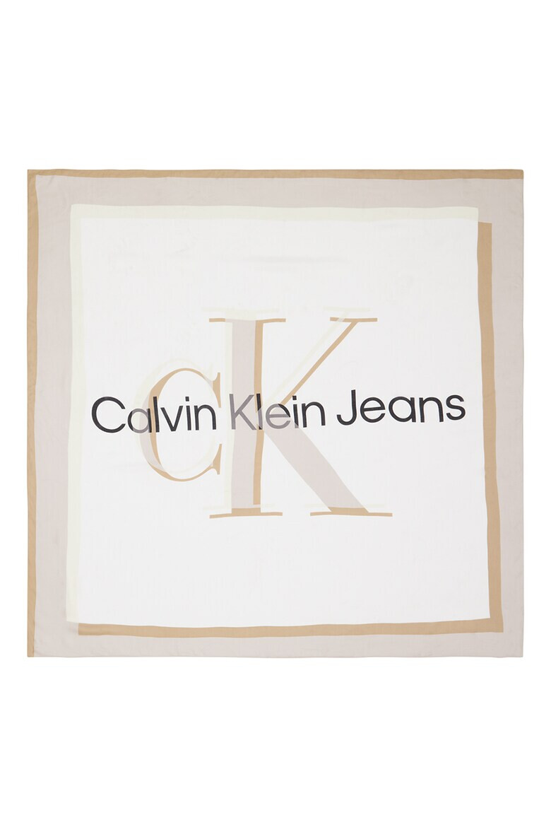 CALVIN KLEIN JEANS Шал с модал с лого - Pepit.bg