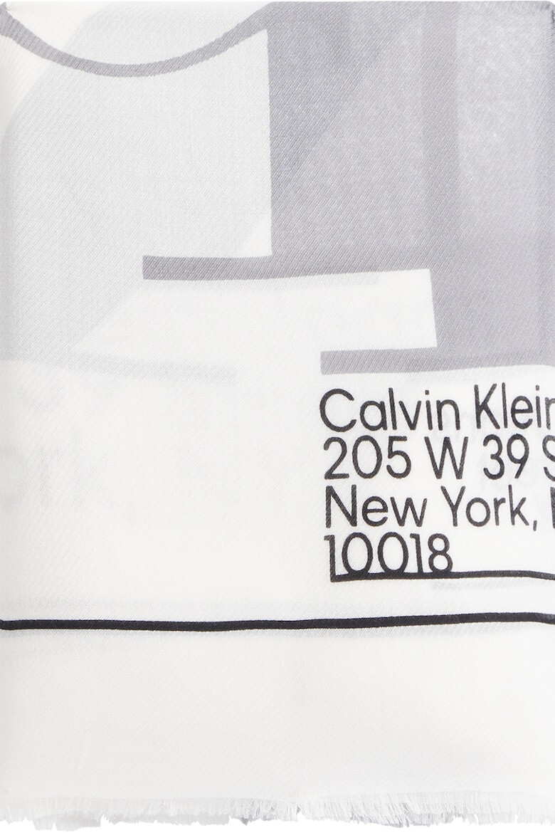 CALVIN KLEIN JEANS Шал с модал с лого - Pepit.bg
