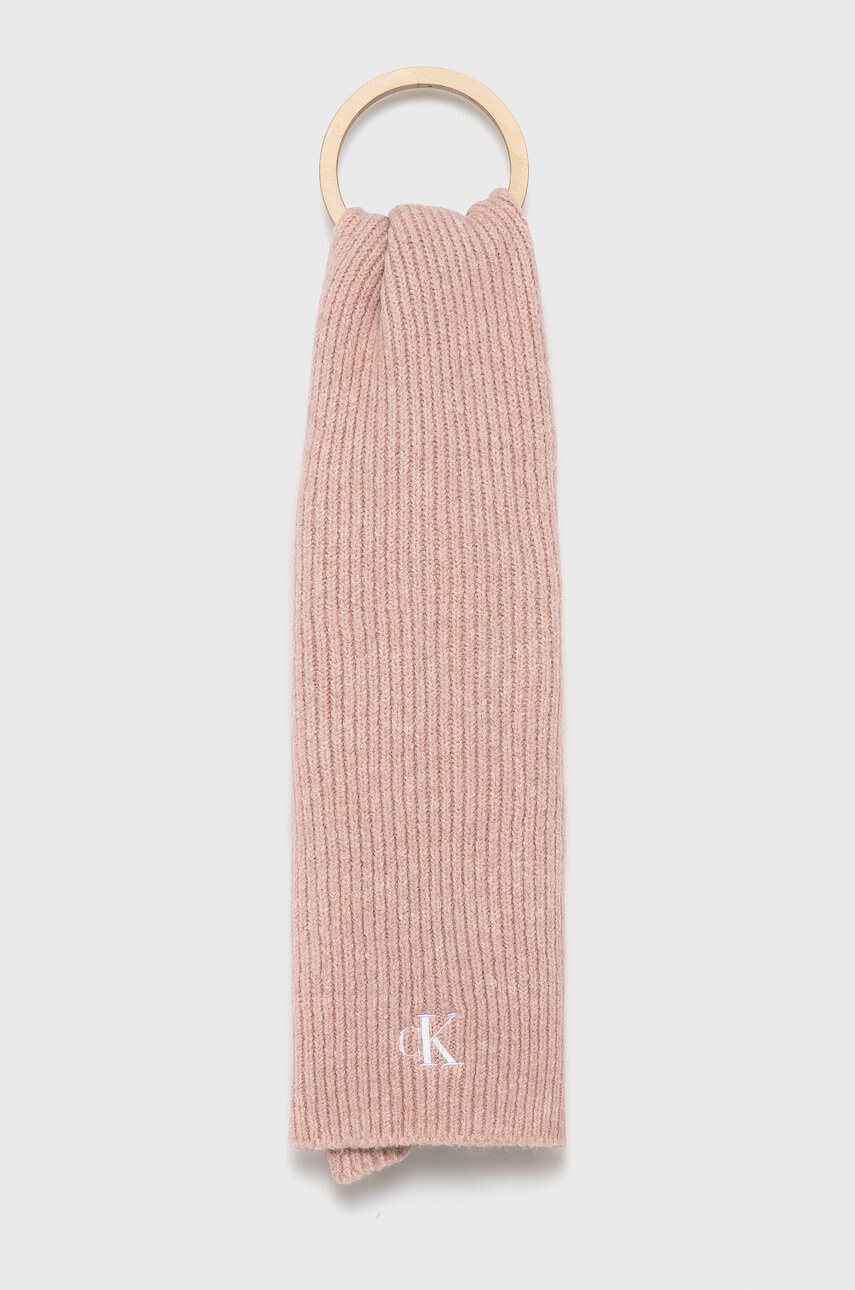 CALVIN KLEIN JEANS Шал с вълна - Pepit.bg