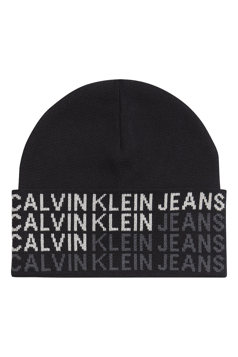 CALVIN KLEIN JEANS Шапка с лого и шал - Pepit.bg