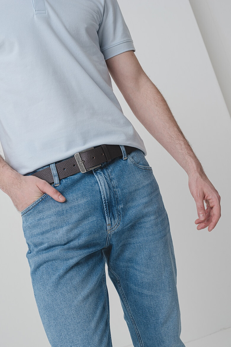 CALVIN KLEIN JEANS Широк кожен колан - Pepit.bg