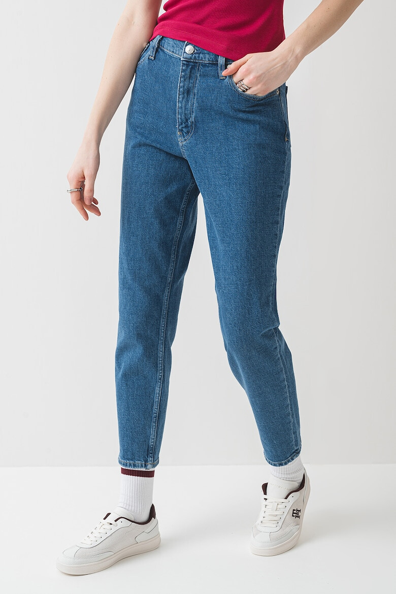 CALVIN KLEIN JEANS Скъсени прави дънки - Pepit.bg