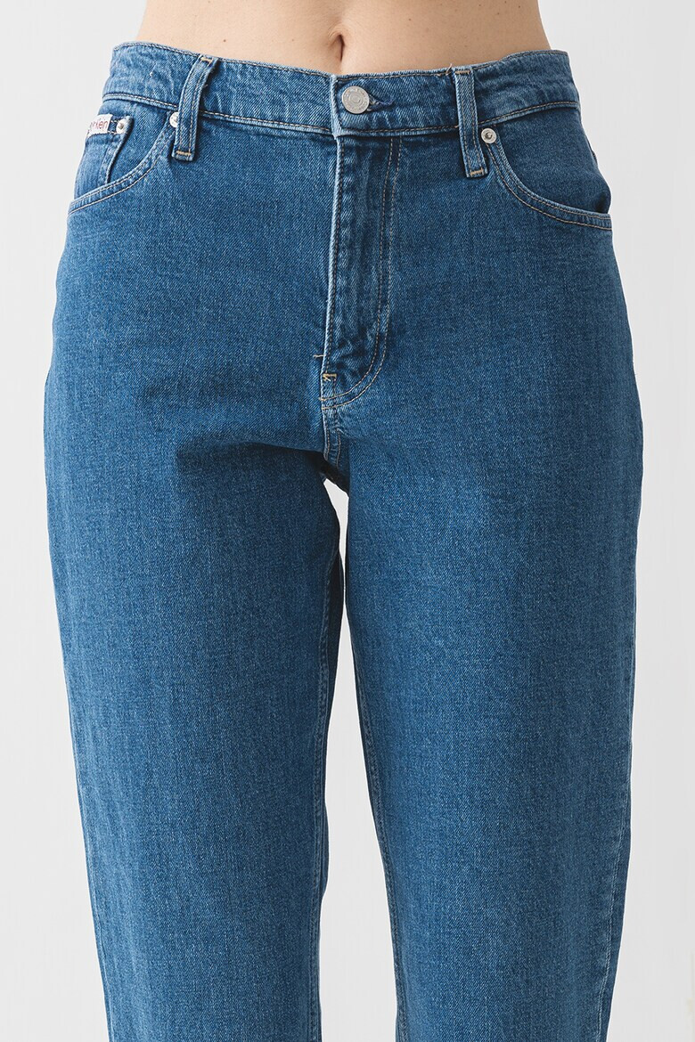 CALVIN KLEIN JEANS Скъсени прави дънки - Pepit.bg