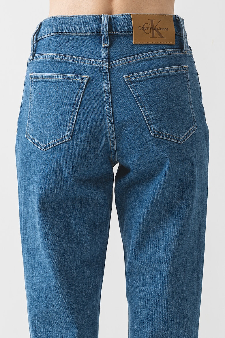 CALVIN KLEIN JEANS Скъсени прави дънки - Pepit.bg