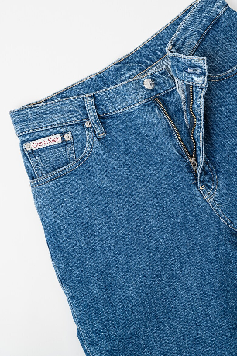 CALVIN KLEIN JEANS Скъсени прави дънки - Pepit.bg