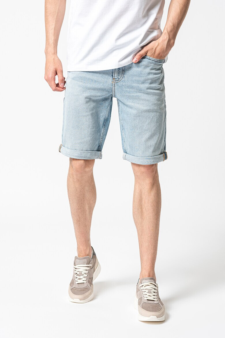 CALVIN KLEIN JEANS Слим дънкови бермуди - Pepit.bg