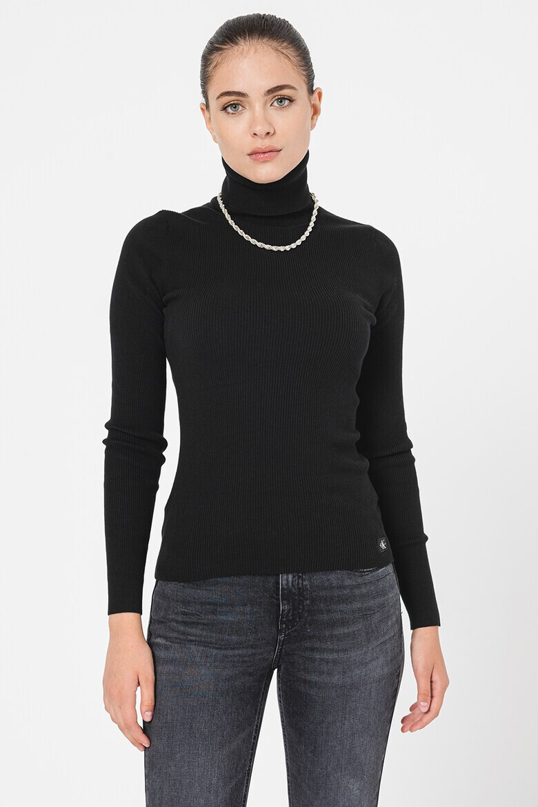 CALVIN KLEIN JEANS Слим поло - Pepit.bg