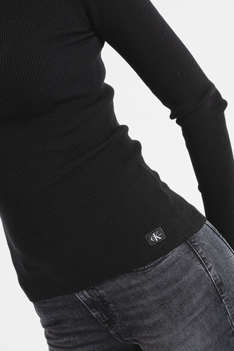 CALVIN KLEIN JEANS Слим поло - Pepit.bg