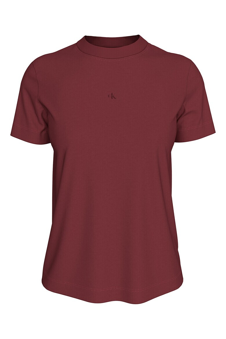 CALVIN KLEIN JEANS Слим тениска с бродирано лого - Pepit.bg