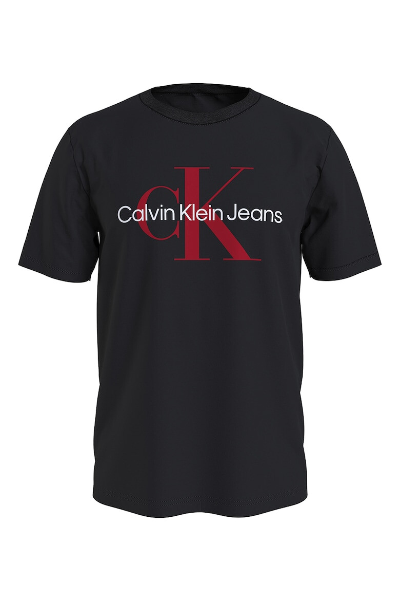CALVIN KLEIN JEANS Слим тниска с лого - Pepit.bg