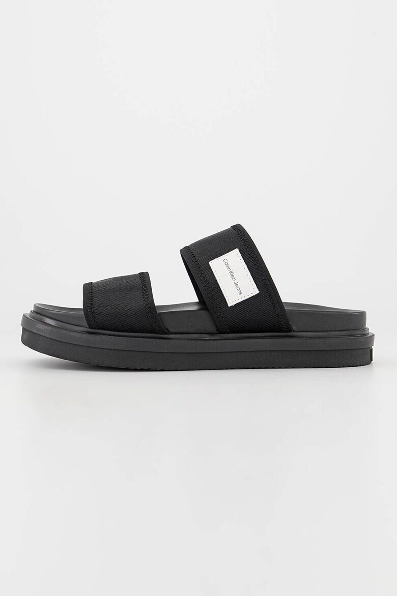 CALVIN KLEIN JEANS Текстилни чехли с лого - Pepit.bg