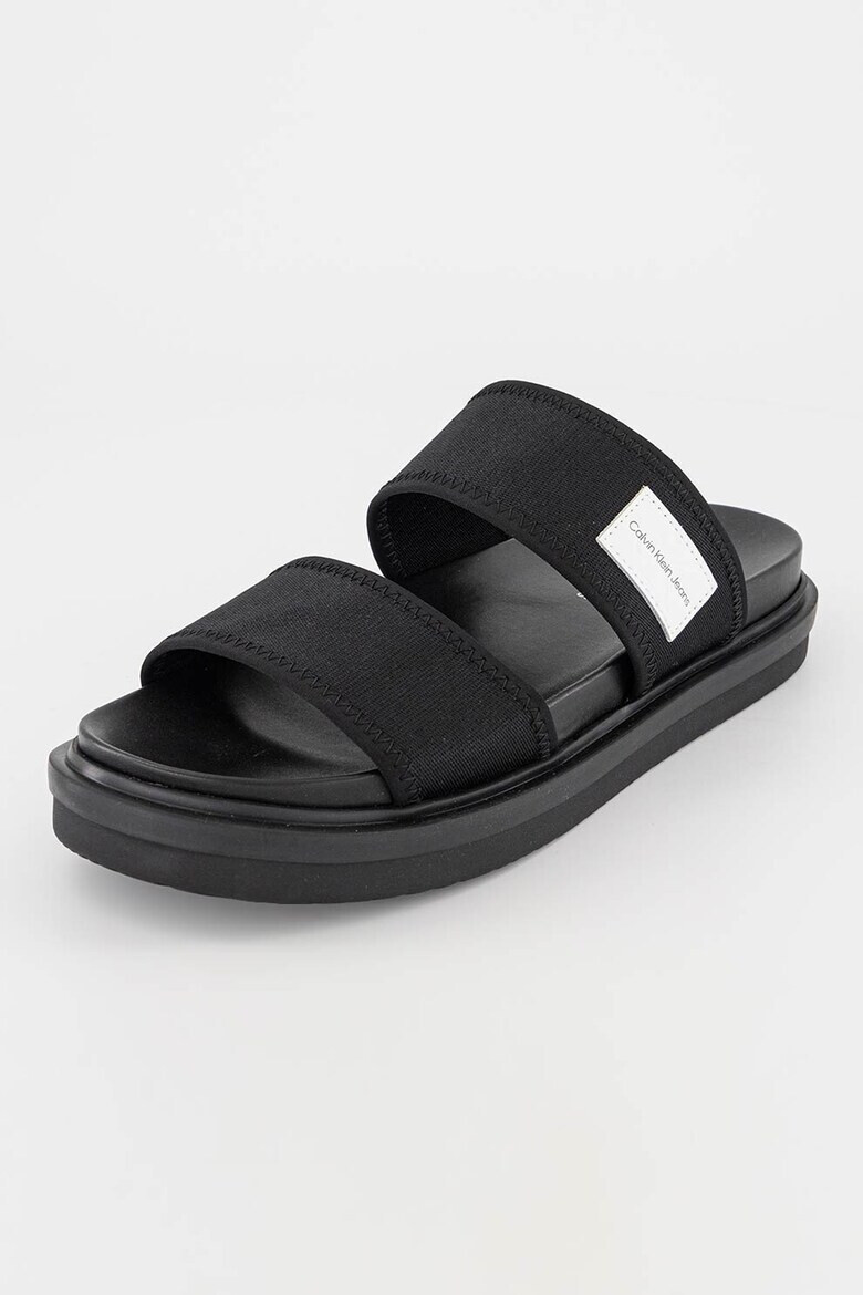 CALVIN KLEIN JEANS Текстилни чехли с лого - Pepit.bg