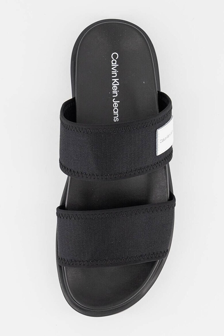 CALVIN KLEIN JEANS Текстилни чехли с лого - Pepit.bg