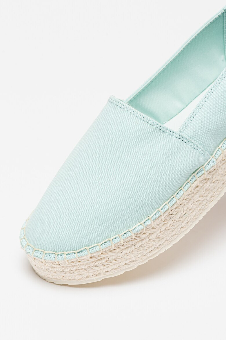 CALVIN KLEIN JEANS Текстилни еспадрили с равна платформа - Pepit.bg