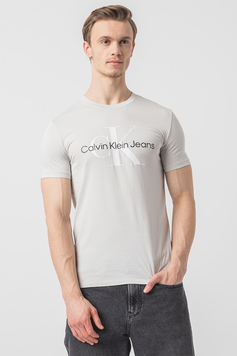 CALVIN KLEIN JEANS Тениска по тялото с лого - Pepit.bg