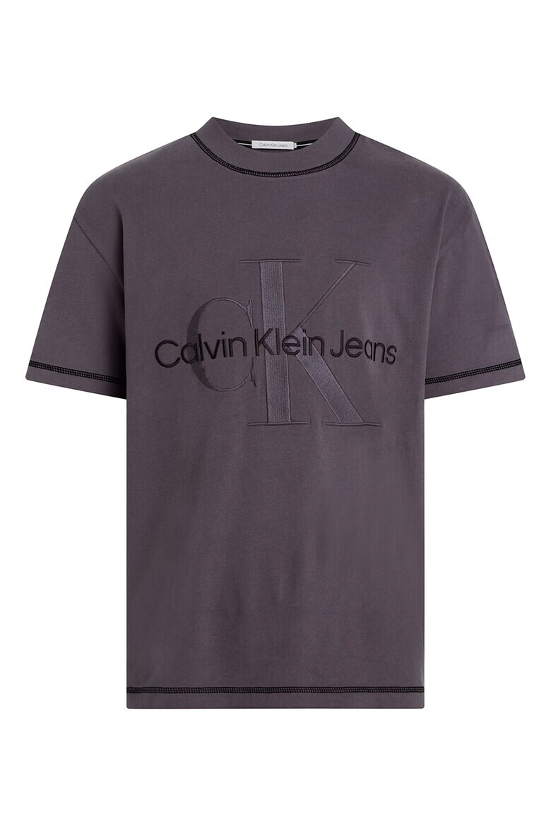 CALVIN KLEIN JEANS Тениска с бродирано лого - Pepit.bg