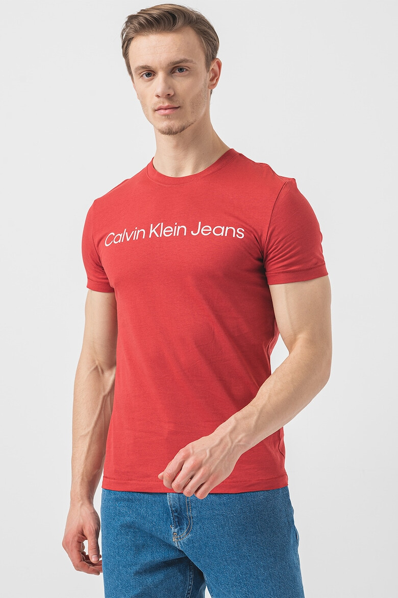 CALVIN KLEIN JEANS Тениска с лого - Pepit.bg