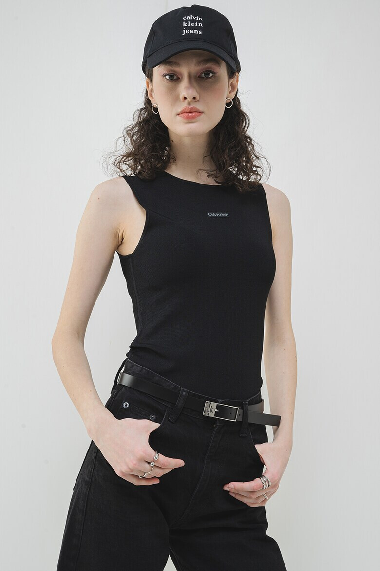 CALVIN KLEIN JEANS Топ с лого - Pepit.bg