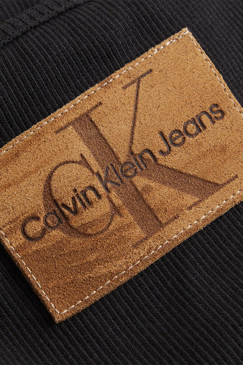 CALVIN KLEIN JEANS Вталена рокля с органичен памук - Pepit.bg