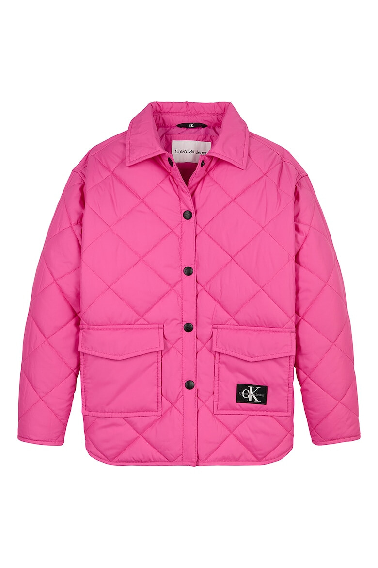 CALVIN KLEIN Капитонирано яке с капси - Pepit.bg