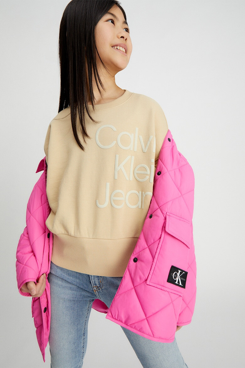 CALVIN KLEIN Капитонирано яке с капси - Pepit.bg