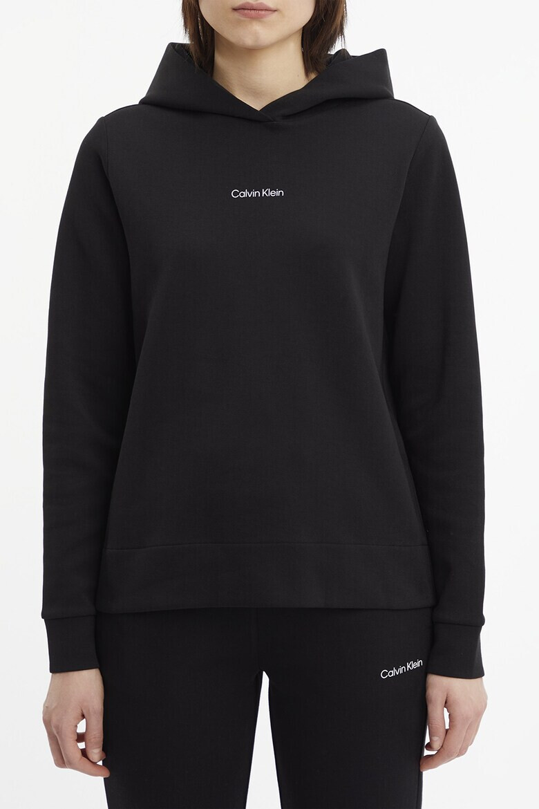 CALVIN KLEIN Худи с памук с лого - Pepit.bg