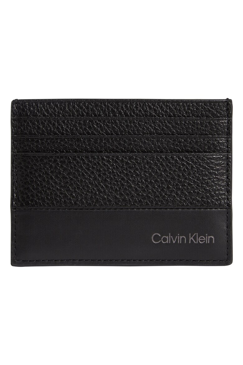 CALVIN KLEIN Кожен калъф за карти Subtle - Pepit.bg