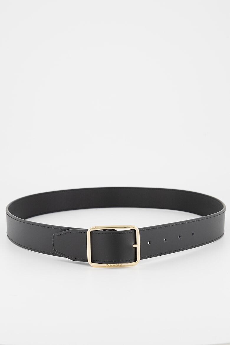 CALVIN KLEIN Двулицев кожен колан - Pepit.bg