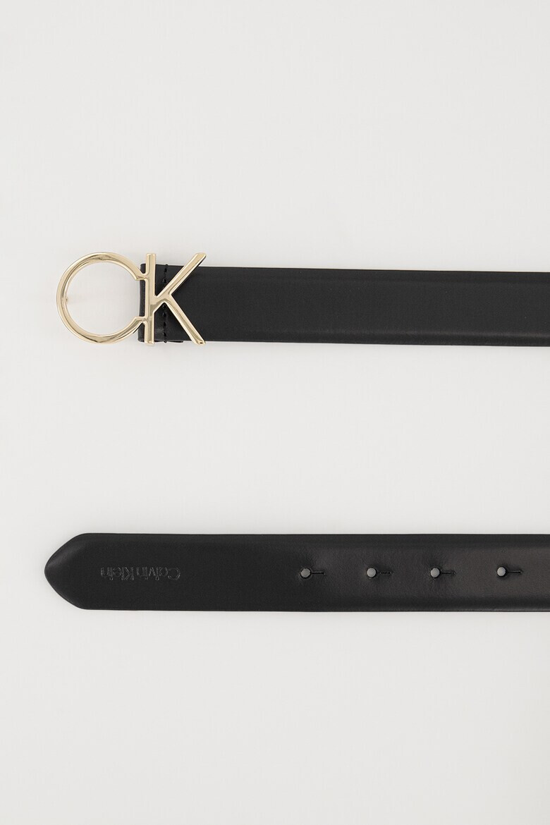 CALVIN KLEIN Кожен колан Re-Lock с монограм - Pepit.bg