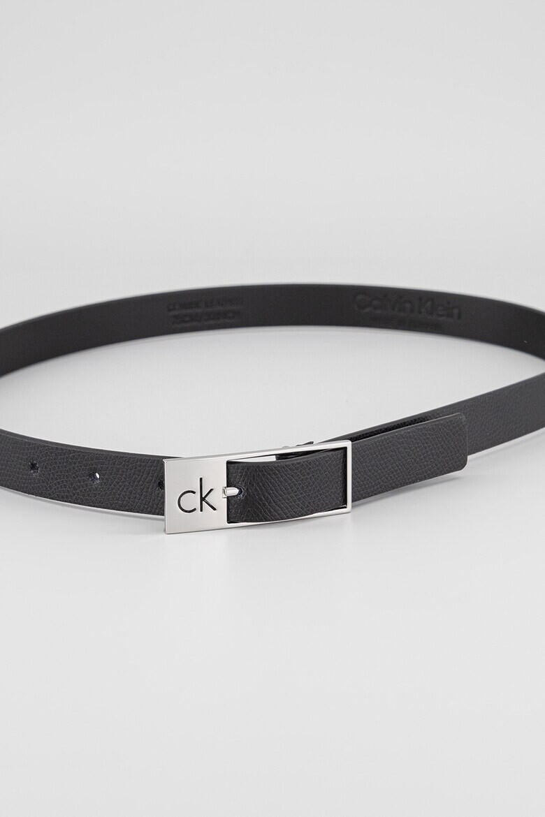 CALVIN KLEIN Кожен колан с релеф - Pepit.bg