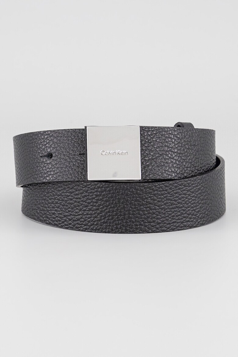CALVIN KLEIN Кожен колан с релеф - Pepit.bg