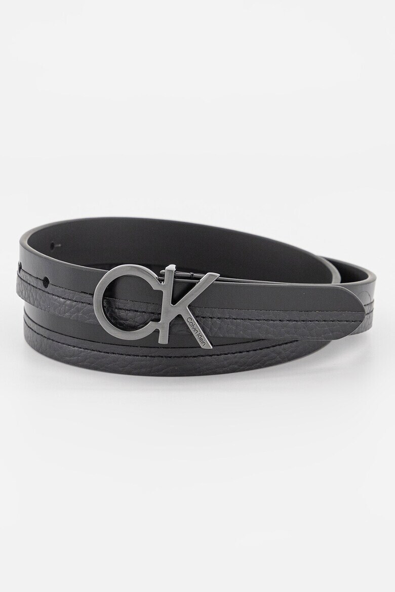 CALVIN KLEIN Кожен колан с тока с щифт - Pepit.bg