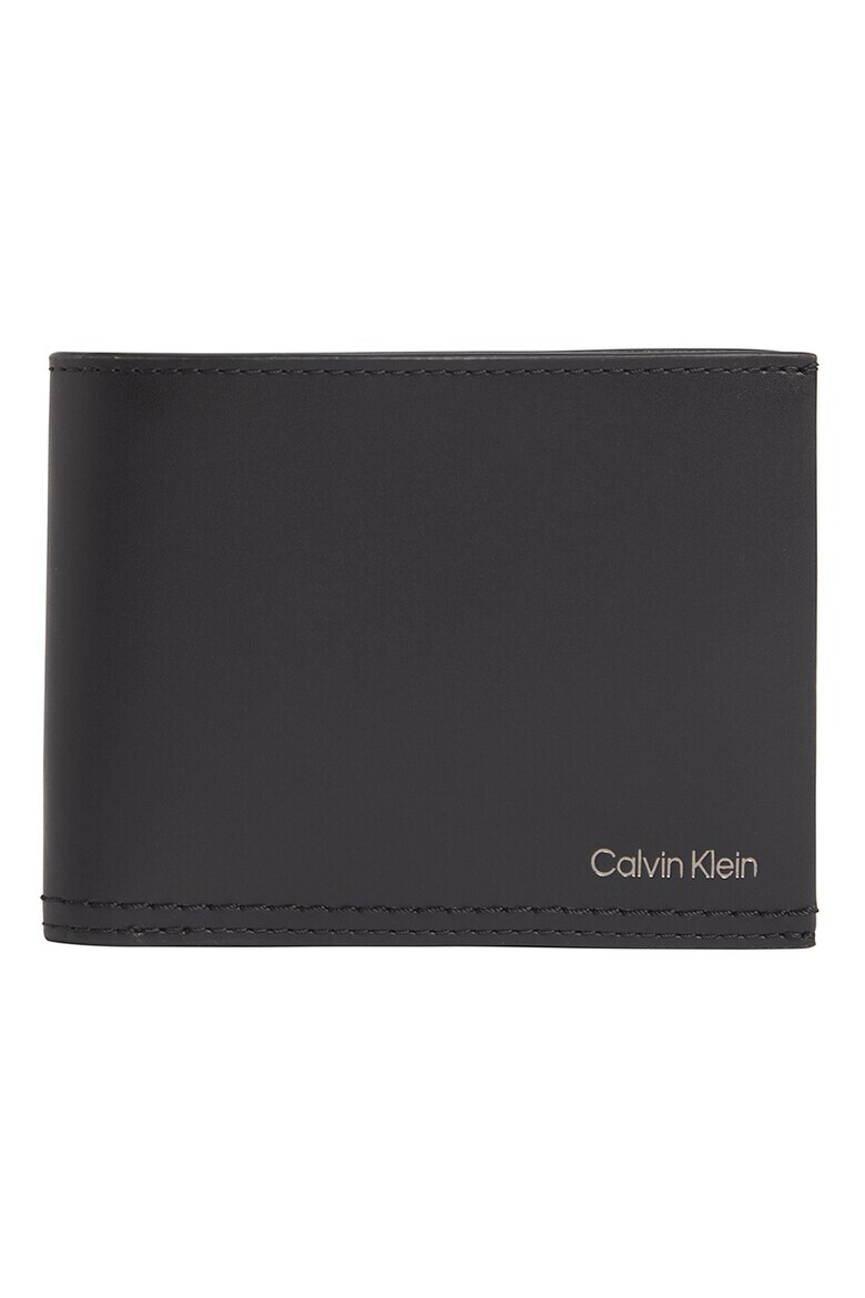 CALVIN KLEIN Кожен портфейл с лого - Pepit.bg
